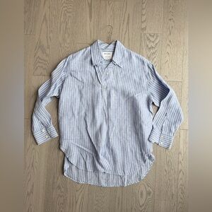 Linen men shirt size 38